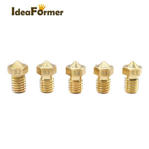Ideaformer 1 Juego 12V/24V <span class=keywords><strong>E3D</strong></span> <span class=keywords><strong>V6</strong></span> Remote J-Head Hotend Extrusor Kit 0,2/0,3/0,4/0,5mm <span class=keywords><strong>Boquilla</strong></span> de cabezal de impresión de latón para impresora 3D - Product Image 5