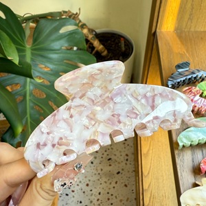 Beizhu New Emijay Style Hair Clip Simple High-End Acetic Acid Gripper Sweet Cool Hot Girl Accesorios para el cabello - Product Image 6