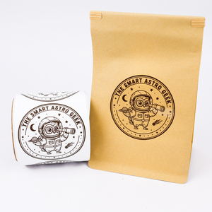 Etiquetas de Embalaje de Productos con Logotipo Personalizado, Rollo de Etiquetas Adhesivas de Vinilo Impermeables, Impresión de Etiquetas Adhesivas - Product Image 3