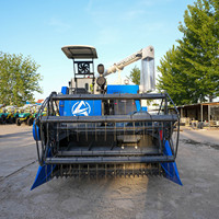 Moissonneuse-batteuse riz et maïs 88/102/112 CV pour terres agricoles humides, moteur comme composant essentiel