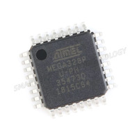 Nuevo microcontrolador AVR SMD ATMEGA328P-AU original, de 8 bits, memoria Flash de 32KB, 32TQFP