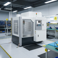 Machine de fraisage CNC à grande vitesse, multifonctionnelle, prix compétitif, niveau de sécurité élevé