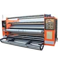 190cm automatique vitesse rapide Chrome huile cylindre rotatif chaleur presse rouleau calandre huile chauffage tambour pour impression Textile rouleaux