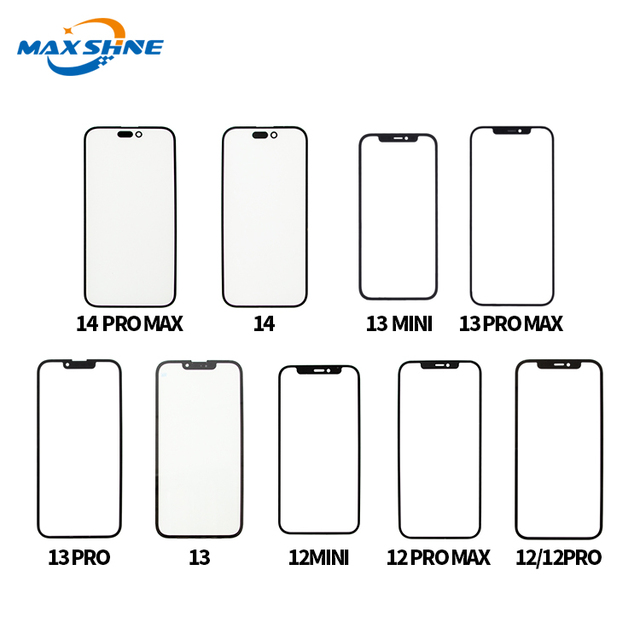 Phone Glass Oca for iphone 13 Pro Max Touch Screen With Oca for iphone 11 12 13 14 15 16 Replacements Glass