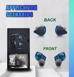 Auriculares dinámicos de alta fidelidad con monitor para DJ, auriculares con bajos y reducción de ruido, auriculares de actuación en el escenario con retroalimentación de oído en vivo, auriculares con reducción de ruido de alta fidelidad para DJ - Product Image 2