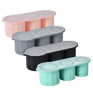 <span class=keywords><strong>Bac</strong></span> <span class=keywords><strong>à</strong></span> <span class=keywords><strong>glaçons</strong></span> en silicone avec couvercles pour Stanley Thermos Vente chaude d'ustensiles de cuisine sur <span class=keywords><strong>Amazon</strong></span> 2025 - Product Image 3