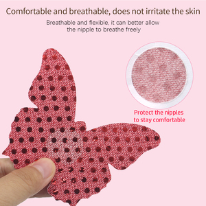 Pezoneras Desechables Brillantes para Mujer, Diseño de Mariposa, para Venta al por Mayor - Product Image 2