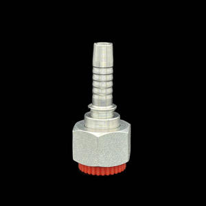 Raccord de tuyau hydraulique de type H métrique 20511, filetage interne JIC, joint conique 24, joint torique, série lestée, certifié ISO, état neuf - Product Image 1