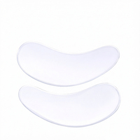 Patchs oculaires réutilisables en silicone avec autocollant personnalisable pour anti-rides et extensions de cils, lifting des cils