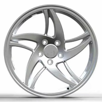 Jantes forgées monobloc argentées de 17, 18, 19, 20, 21, 22, 23 pouces pour BMW, Benz, Audi, Corvette, Ferrari, Porsche, 5x112 5x120 5x130 5x108 5x127