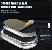 Lumière ambiante de voiture Longyang avec capteur tactile, éclairage LED intérieur du coffre, lampe de lecture OLIVER, modèle compatible 001 VW GOL IV T08ABZ 6V 2W, neuve 1