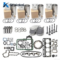 SY NAKAI 4955590 4955595 QSX15 X15 Set Gasket Mesin Atas Bawah Kit Perbaikan Penggantian