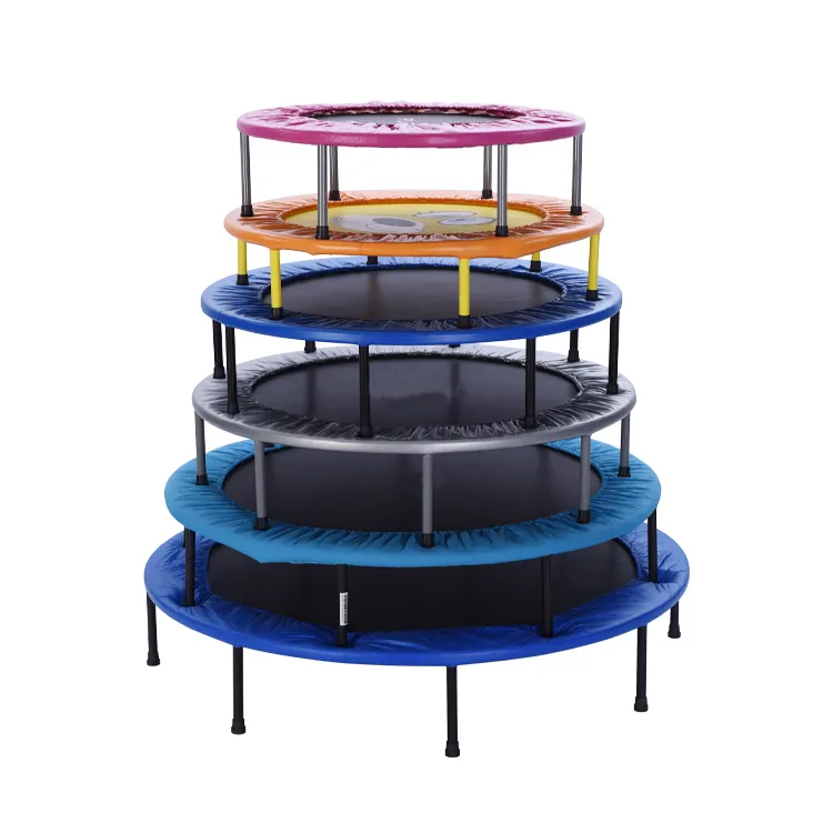 Zoshine Mini Trampolin für Erwachsene Indoor Small Rebounder Übungs trampolin für Workout Fitness Runde Trampolin