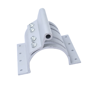 Bisagra de aluminio de 3 orificios para puerta de garaje, fijación con tornillos en ambos lados - Product Image 2