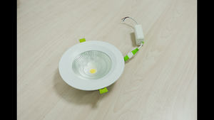 토치 매입형 다운 라이트 사우디 시리즈 다이캐스팅 AL + 유리 소재 COB 칩 고발광 효율 공장 직접 판매 - Product Image 5