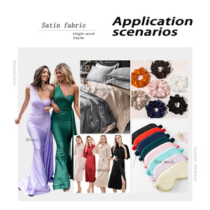 Tela de Satén de Poliéster 100% de Alta Calidad en Estilo Duque y <span class=keywords><strong>Duquesa</strong></span>, Color Sólido para Vestidos de Novia, Bodas, Textiles para el Hogar para Niñas - Product Image 5