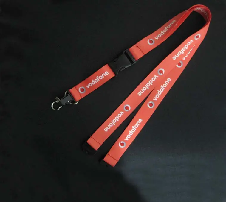 Kunden spezifisch bedrucktes abnehmbares Schlüsselkabel-Handygurt-Lanyard mit Logo