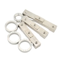 Pièces de robot personnalisées par usinage CNC, tolérance de 0,01 mm, certifiées ISO9001, brochage, électroérosion à fil, perçage - Matériaux Bronze/Acier inoxydable