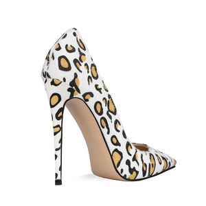 Chaussures à talons aiguilles pour femmes, en cuir imprimé léopard, Sexy, à la mode, nouvelle collection, - Product Image 4