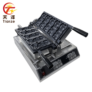 Machine à grignoter pour poisson chat <span class=keywords><strong>XL</strong></span> personnalisée à cinq grilles 110V prise US/UK/EU <span class=keywords><strong>gaufrier</strong></span> électrique commercial pour restaurant et magasin d'alimentation - Product Image 3