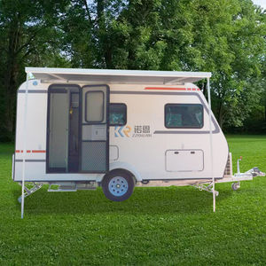 Remolque de Viaje Todoterreno con Suspensión Independiente, Caravana, Casa Rodante Móvil de Acero Inoxidable - Product Image 3