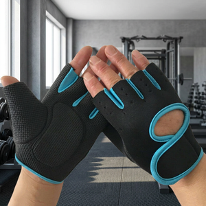 Guantes de Boxeo de Neopreno de Medio Dedo para Adultos, Guantes de Entrenamiento con Soporte para Muñeca para Gimnasio - Product Image 2