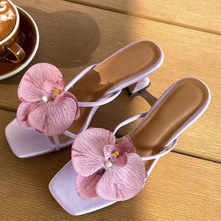 Heels Multi Coloured Flip Flops Girls Latest Hot High Heel Slides