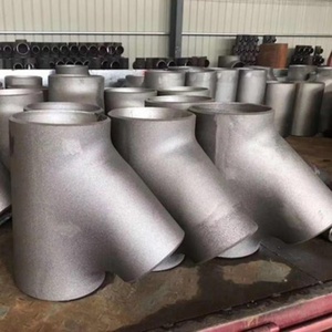 Raccord de tuyauterie sanitaire en acier inoxydable AISI 316L 304 BPE, soudure sans soudure, raccord en T à diamètre égal, haute pression pour l'industrie alimentaire - Product Image 3