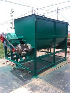 High Speed Stainless Steel Automatic Animal <strong>Cattle</strong> <strong>Feed</strong> Mill Machine 220V High Capacity Horizontal <strong>Mixer</strong> Grinder - Product Image 3