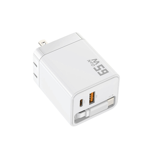 Compact 65W GaN Fast <strong>Charger</strong> With Neat Storage Design for International Plugs - Product Image 5