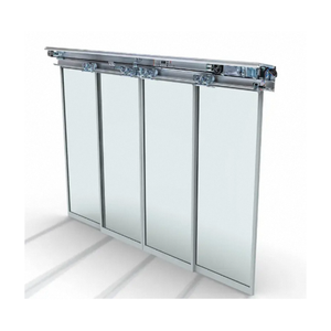 ओम ओडम ऑपरेटर 2 पैनल केंद्र खोलने पर pta स्मार्ट ऐप स्वचालित सेंसर ग्लास डोर रोलिंग शटर मोटर गैरेज दरवाजा सलामी - Product Image 4