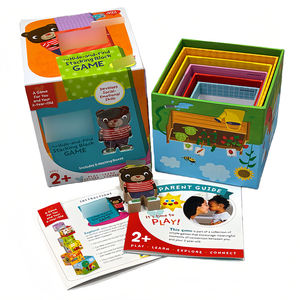 Custom Educational Board Game OEM Printing Learning Table Game with Customized <b>Boxes</b> Packaging Kids Board Game Supplier - Product Image 1