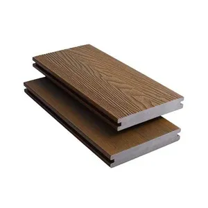 Outdoor Engineered Wood Plastic Composites Decking Price Wpc Board Laminated Parquet Flooring