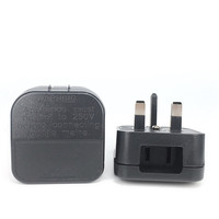 Tout nouvel adaptateur britannique vers américain plat 2 broches vers 3 broches convertisseur de puissance pour type-a vers type G prise US vers UK 13 ampères