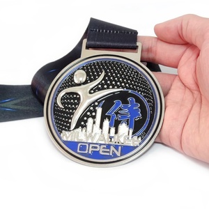 Fabricantes de Medallas, Medalla Deportiva 3D de Metal Dorado para Karate, Judo, Taekwondo, Personalizable, Venta al Por Mayor - Product Image 2