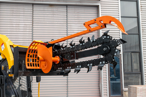 Оптовая продажа, бензопила, окопатель, траншекопатель для погрузчика - Product Image 6