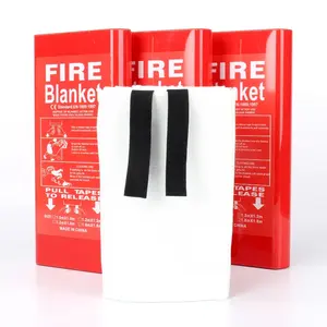 Outdoor Industrial En CE 0.8mm Colored Silicone Fire Blankets Roll