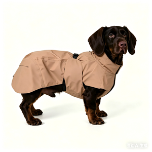 Imperméable écologique personnalisé avec logo <span class=keywords><strong>pour</strong></span> chiens (Dachshund, <span class=keywords><strong>Whippet</strong></span>, Greyhound) - Vêtements d'extérieur <span class=keywords><strong>pour</strong></span> animaux <span class=keywords><strong>de</strong></span> compagnie - Product Image 2