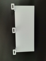 Plaque en polycarbonate (PC) sur mesure, résistante au feu, service de découpe pour couvercles d'équipements et écrans de protection avec films PE