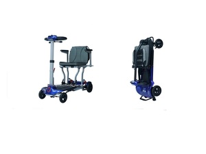 Trottinette électrique avec cadre en alliage de magnésium aéronautique, poids net de 15,8 kg, trottinettes les plus légères, pliage facile, transport facile pour les personnes âgées - BZ-Q40 - Product Image 3