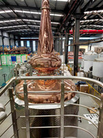 Équipement de distillerie, machine d'extraction d'huile florale, machine de distillation d'huile essentielle et d'hydrolat, configuration personnalisée