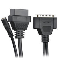 Kabel GODIAG OBD2 ke DB25 16Pin OBDII ke DB25 25Pin Adaptor Pemindai Otomatis