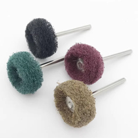 Brosse de polissage industrielle double couche épaissie en fil abrasif pour bricolage et OEM, brosse de finition fine