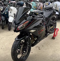 Moto d'occasion Renzhe 200cc Ninja V6 Sportbike, moteur à essence, pour la conduite sur route, qualité garantie