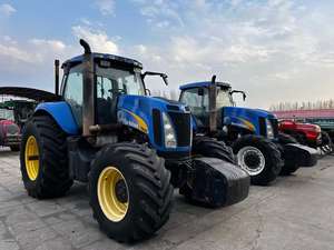 Tracteur d'occasion/d'occasion/d'occasion/neuf 4X4wd New Holland avec chargeur T6080 et matériel agricole à vendre machines agricoles - Product Image 3