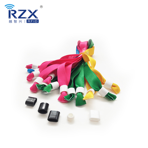 Fabriek Prijs Logo Afdrukken Rfid Stof Polsbandje Nfc Textiel Armband Ntag 213 Chip Binnen - Product Image 6