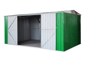 Abri de <span class=keywords><strong>moto</strong></span> en acier pour extérieur EG1408-H200-2H, kit de stockage préfabriqué pour jardin, <span class=keywords><strong>garage</strong></span>, salle d'outils, <span class=keywords><strong>maison</strong></span> utilitaire ou entrepôt - Product Image 5