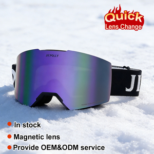 <span class=keywords><strong>Gafas</strong></span> de Esquí para Terrenos Difíciles y Fuera de Pista con Visión Periférica Mejorada, Esenciales para Aventuras de Freeride y Nieve en Polvo - Product Image 2