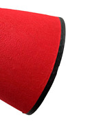 Sombrero de Fez rojo de fieltro de lana australiana para adultos 100%, borla de estilo turco para pesca informal, accesorio de disfraz marroquí, Color Borgoña