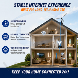 Kit d'installation Starlink pour la maison : Solution de fixation murale ou de toit avec câble Ethernet et accessoires pour la mise en place d'<span class=keywords><strong>Internet</strong></span> résidentiel – Fournisseur OEM - Product Image 4